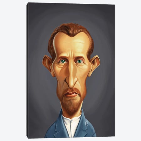 Vincent Van Gogh Canvas Print #RSW503} by Rob Snow Canvas Artwork