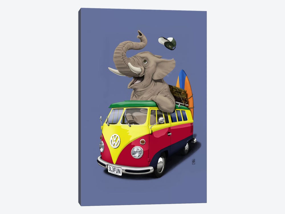 Pack-the-trunk III by Rob Snow 1-piece Canvas Print