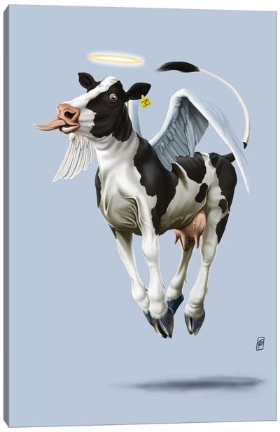 Holy Cow III Canvas Art Print - Rob Snow