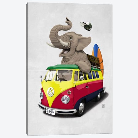 Pack-the-trunk II Canvas Print #RSW8} by Rob Snow Canvas Artwork