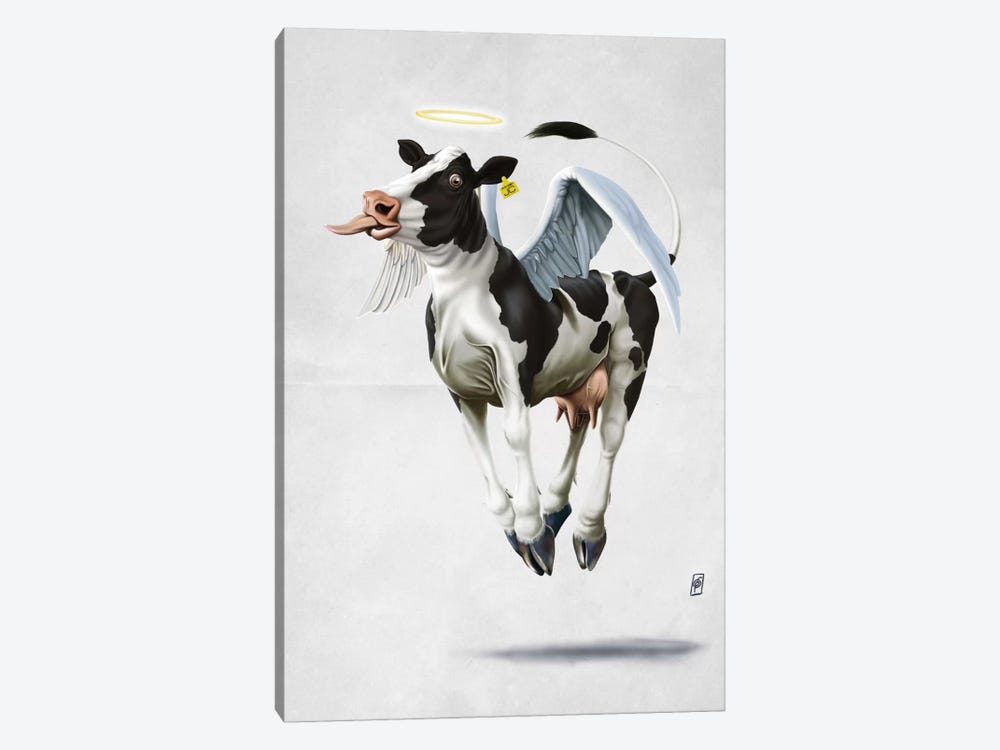 Holy Cow II by Rob Snow 1-piece Canvas Art