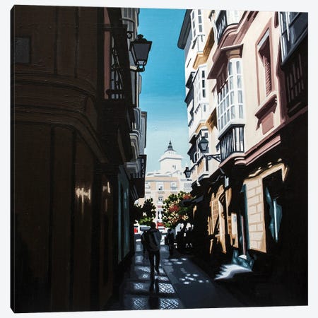 Wide Street I Canvas Print #RSX14} by Rosana Sitcha Canvas Artwork