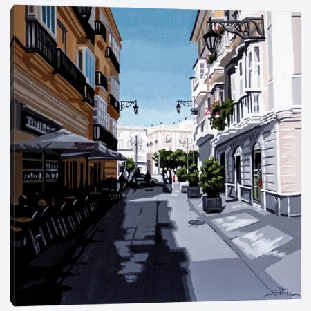 Wide Street II Canvas Print #RSX15} by Rosana Sitcha Canvas Art