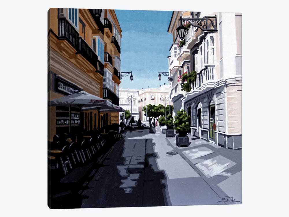 Wide Street II by Rosana Sitcha 1-piece Canvas Art Print