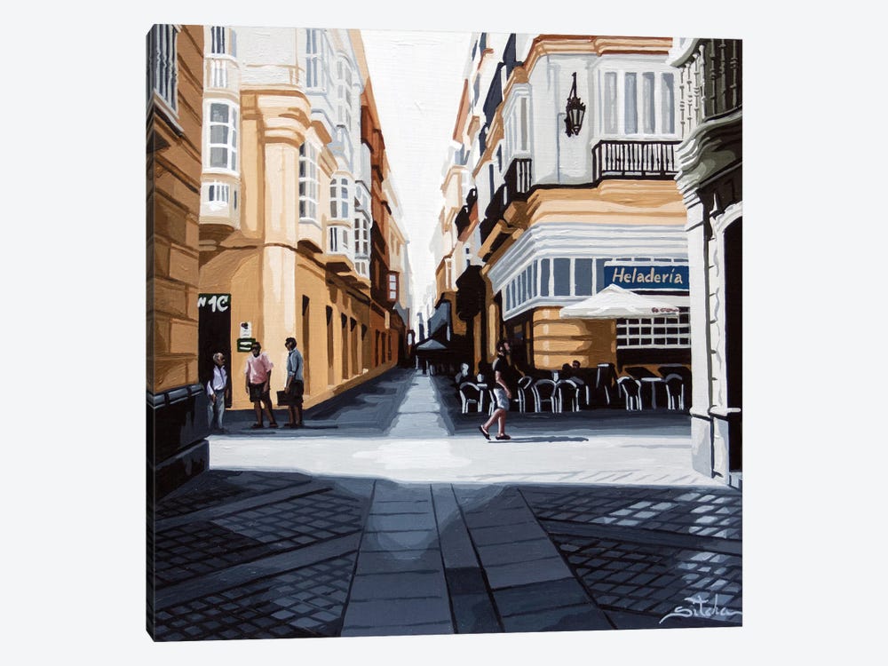 San Jose Street by Rosana Sitcha 1-piece Canvas Print