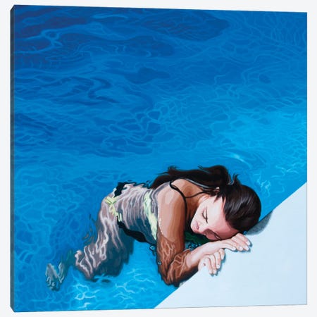 Submerged Canvas Print #RSX28} by Rosana Sitcha Canvas Art