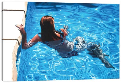 Submerged VI Canvas Art Print - Rosana Sitcha