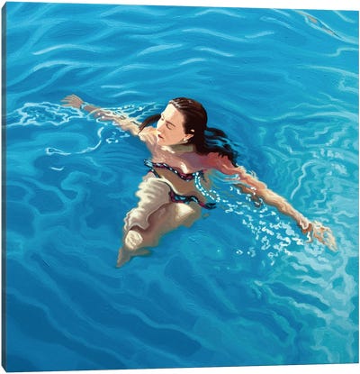 Submerged X Canvas Art Print - Rosana Sitcha