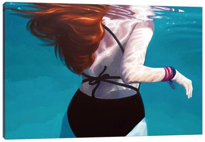 Submerged XII Canvas Art Print - Rosana Sitcha