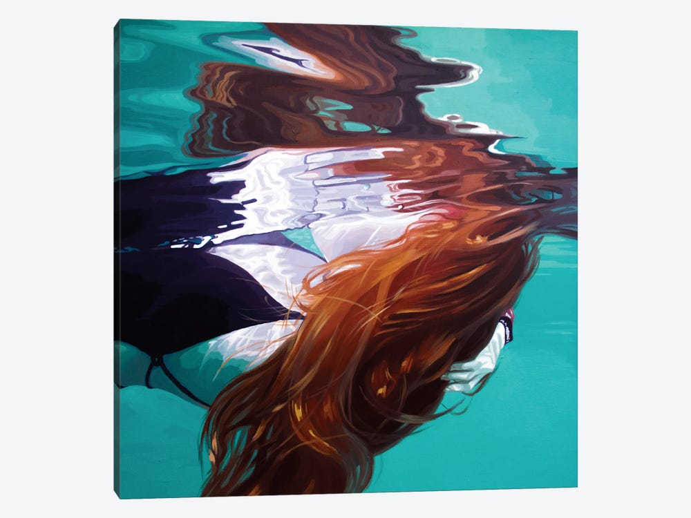 Anonymous Submerged IX by Rosana Sitcha 1-piece Canvas Art
