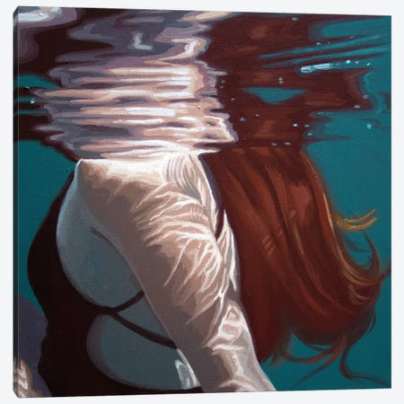 Anonymous Submerged XII Canvas Print #RSX6} by Rosana Sitcha Canvas Artwork