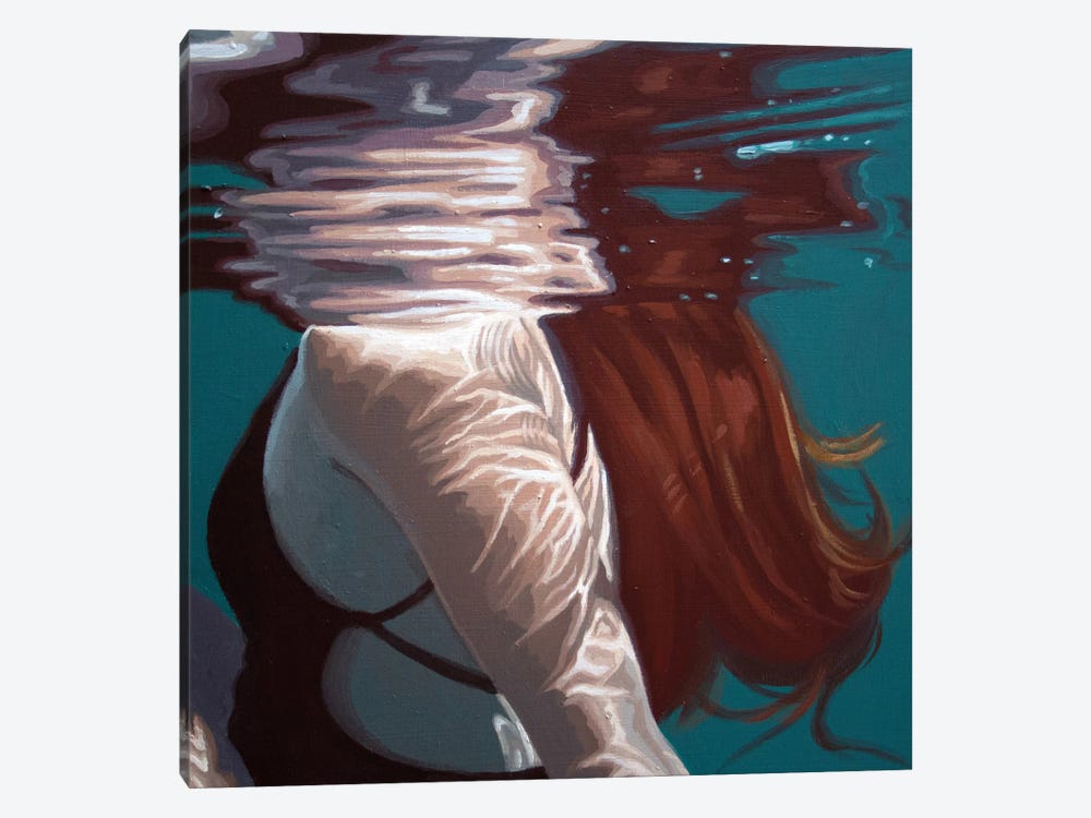 Anonymous Submerged XII by Rosana Sitcha 1-piece Canvas Artwork
