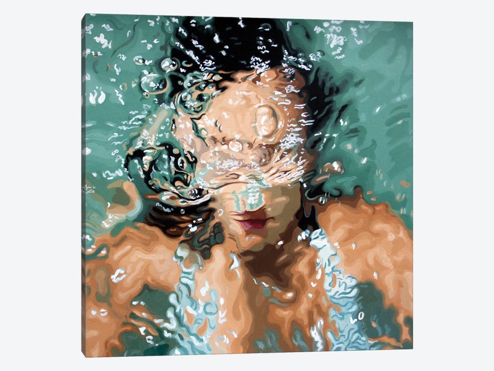 Anonymous Submerged XIII by Rosana Sitcha 1-piece Canvas Art