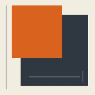 Industrial Boho by George Rosaly framed canvas print