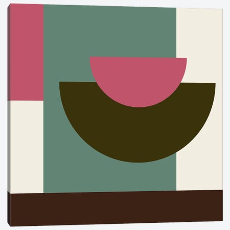 Off Beat Abstract Canvas Print #RSY119} by George Rosaly Canvas Artwork