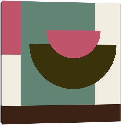 Off Beat Abstract Canvas Art Print - George Rosaly