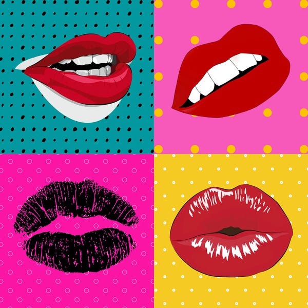 George Rosaly: The Symbol Of The Kiss. by George Rosaly