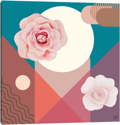 Bohemian Rose Canvas Art Print - George Rosaly