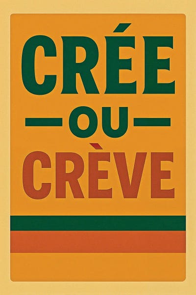 George Rosaly: Create Or Collapse-French Alt by George Rosaly