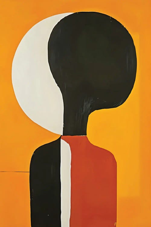 Trying To Be One by George Rosaly canvas print