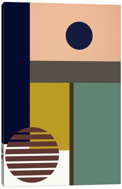 Abstract Puzzle Canvas Art Print - George Rosaly
