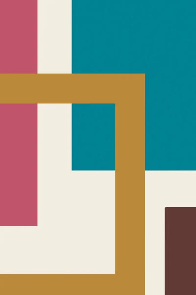 Bohemian Abstract by George Rosaly canvas print