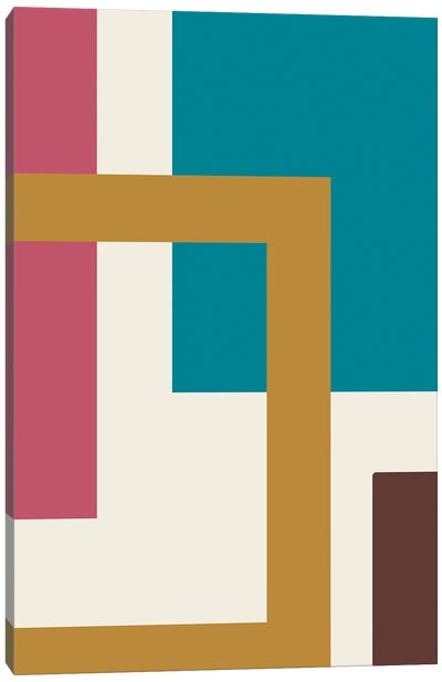 Bohemian Abstract Canvas Art Print - George Rosaly