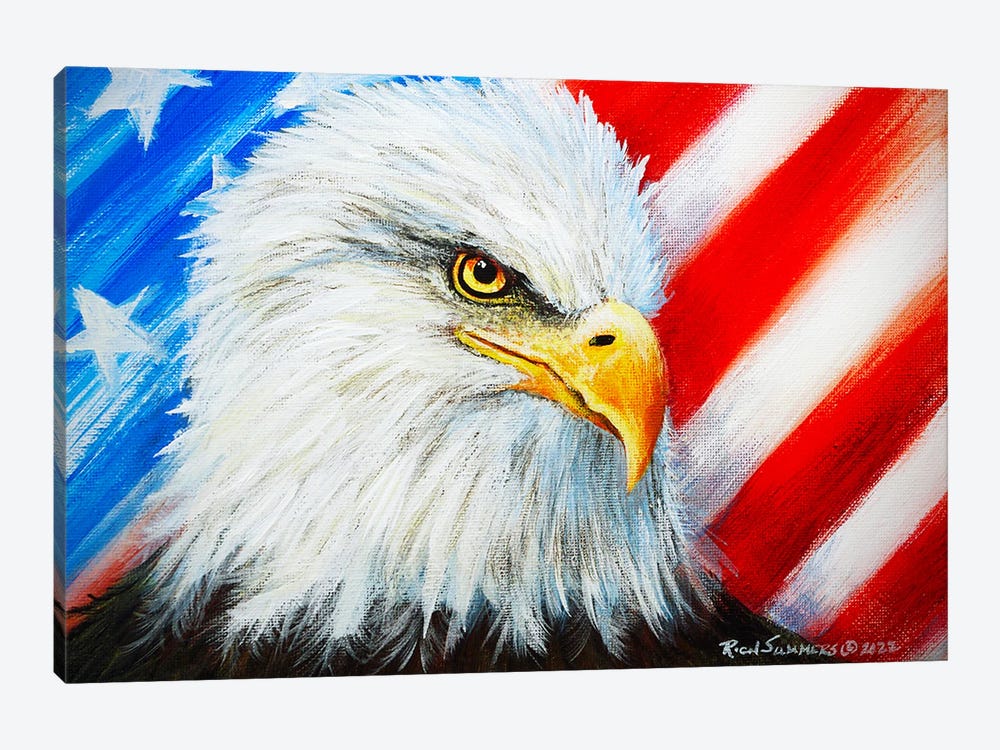 American Eagle by Richard Summers 1-piece Art Print