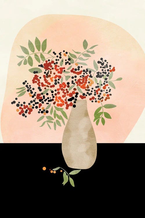 Floral Still With Vase