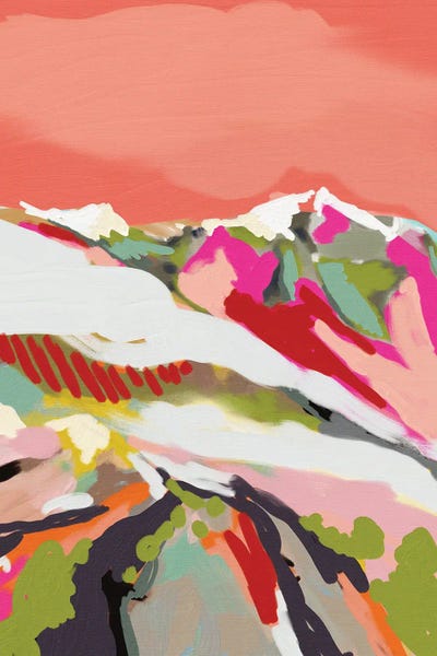 Colorful Abstracts: Landscape I by Ana Rut Bré