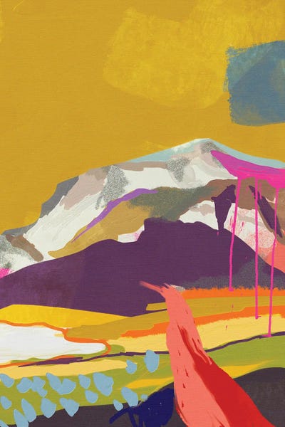 Colorful Abstracts: Landscape III by Ana Rut Bré