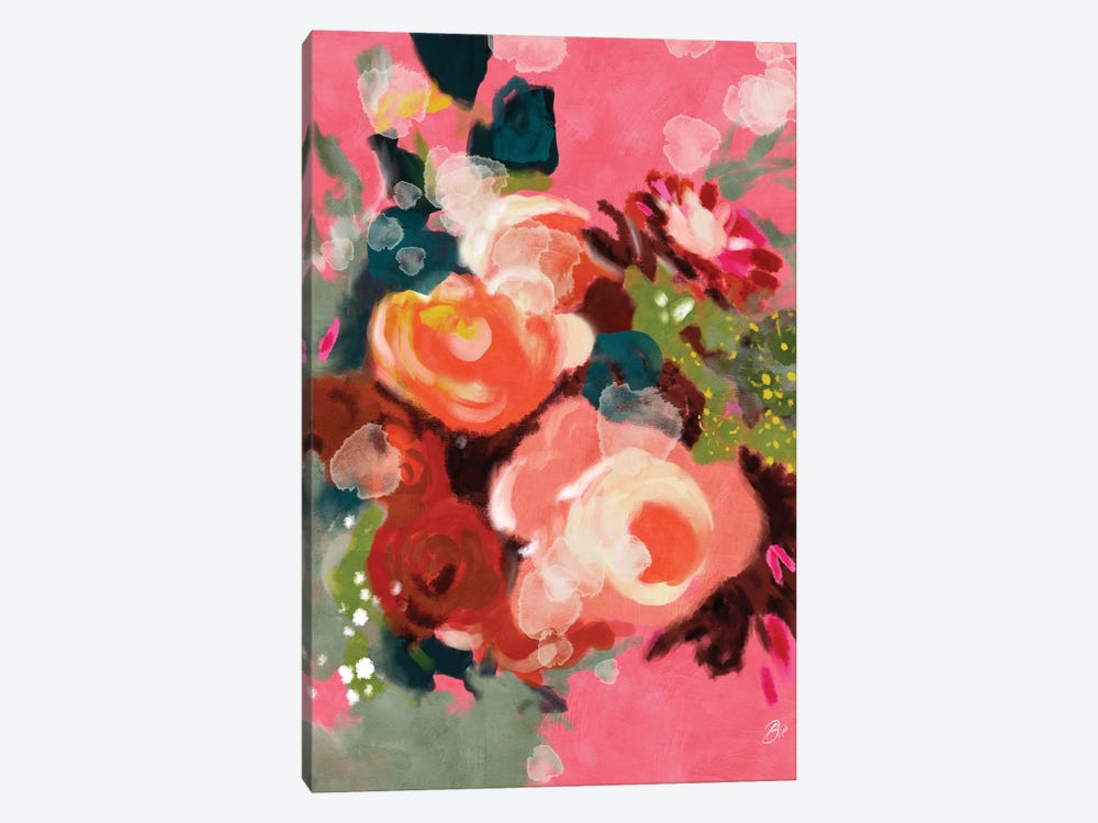Bouquet Of Flowers by Ana Rut Bré 1-piece Canvas Art Print