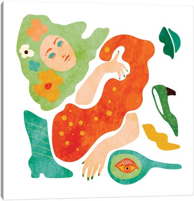 A Womans Dream Canvas Art Print - All Things Matisse