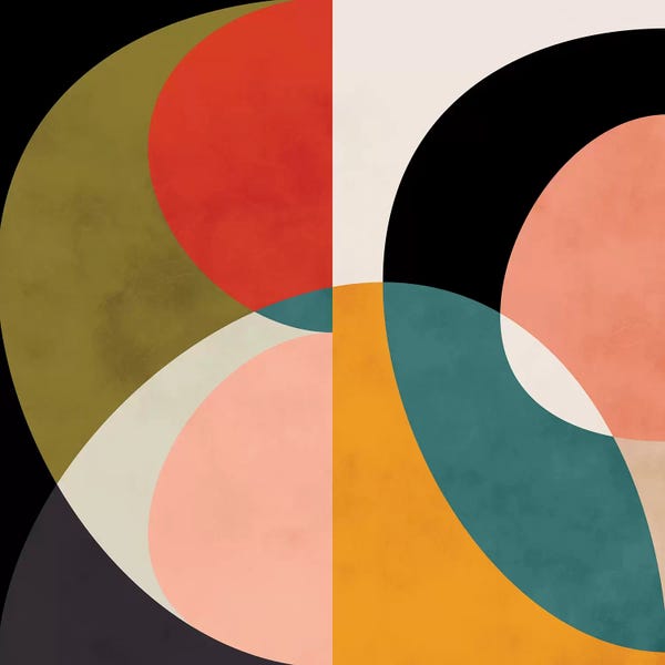 Abstract Shapes & Patterns: Geometric Shapes III by Ana Rut Bré