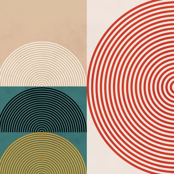Ana Rut Bré: Lines & Shapes III by Ana Rut Bré