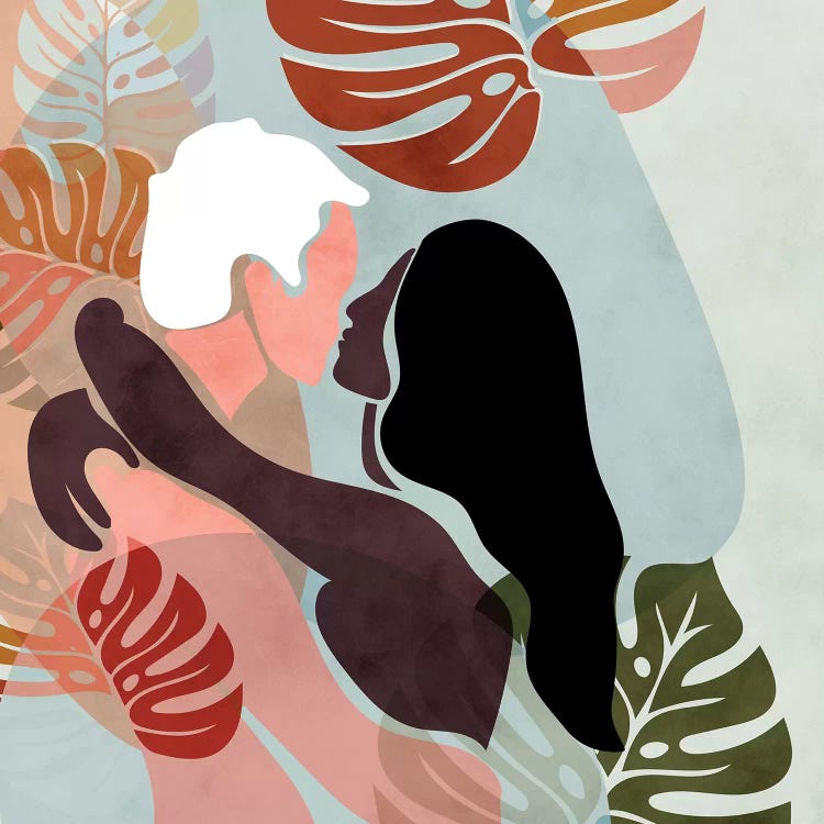 Love Hugs by Ana Rut Bré wall art