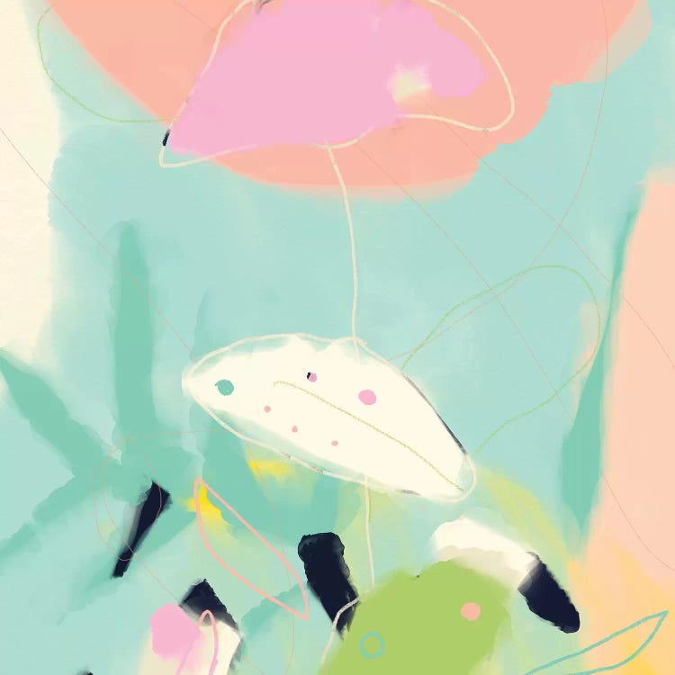 Minimal Floral by Ana Rut Bré wall art