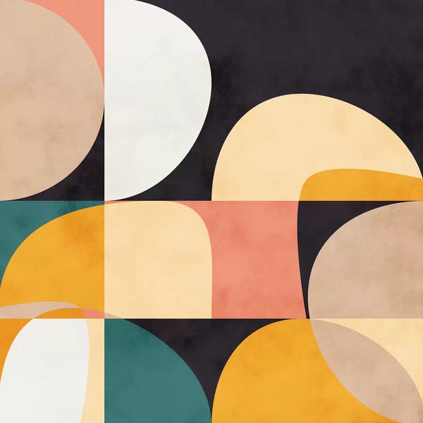 Abstract Shapes & Patterns: Modern Shapes VIII by Ana Rut Bré