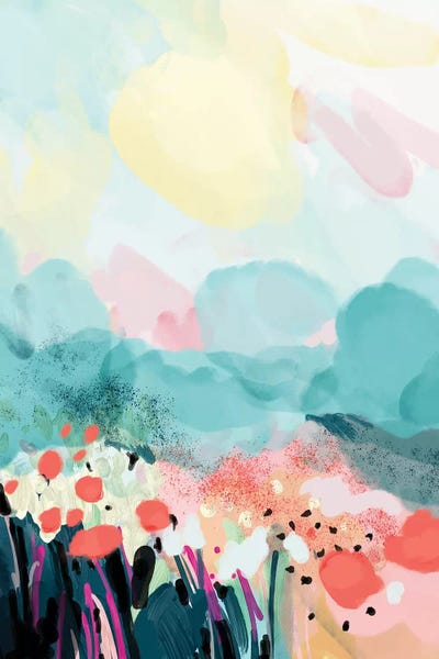 Spring Landscape by Ana Rut Bré framed wall art