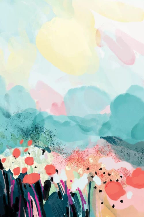 Spring Landscape by Ana Rut Bré canvas print