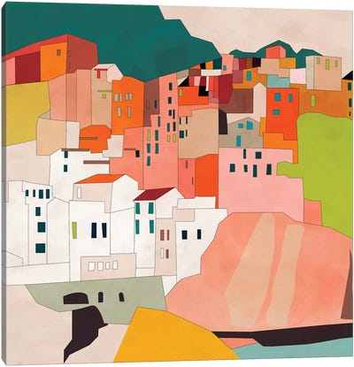Cinque Terre Canvas Art Print - Daydream Destinations