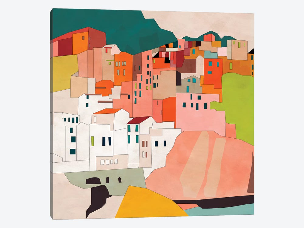 Cinque Terre by Ana Rut Bré 1-piece Canvas Wall Art