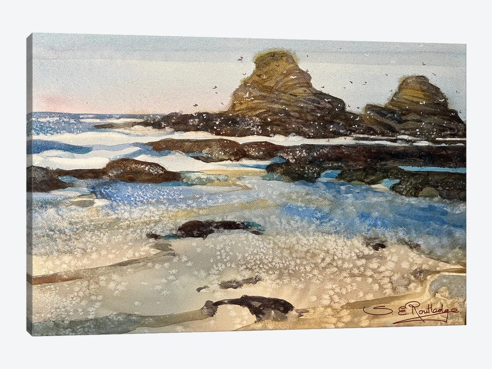 Cooks Beach by Susan E. Routledge 1-piece Canvas Art