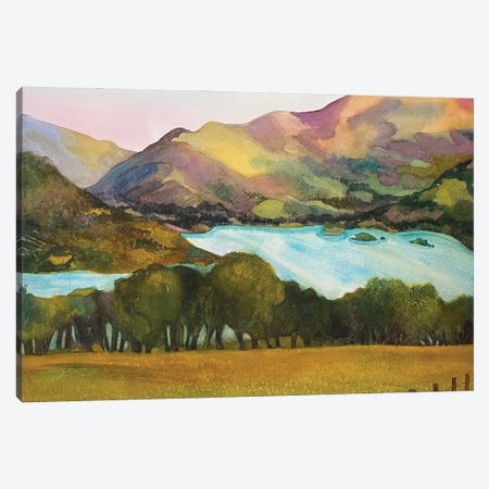Lakeland Pasture Canvas Print #RTL112} by Susan E. Routledge Canvas Art Print