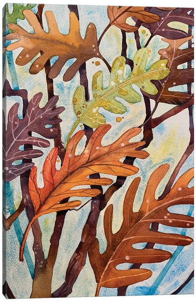 Fall Canvas Art Print - Susan E. Routledge