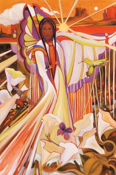 Hummingbirds: Butterfly Girl by Susan E. Routledge