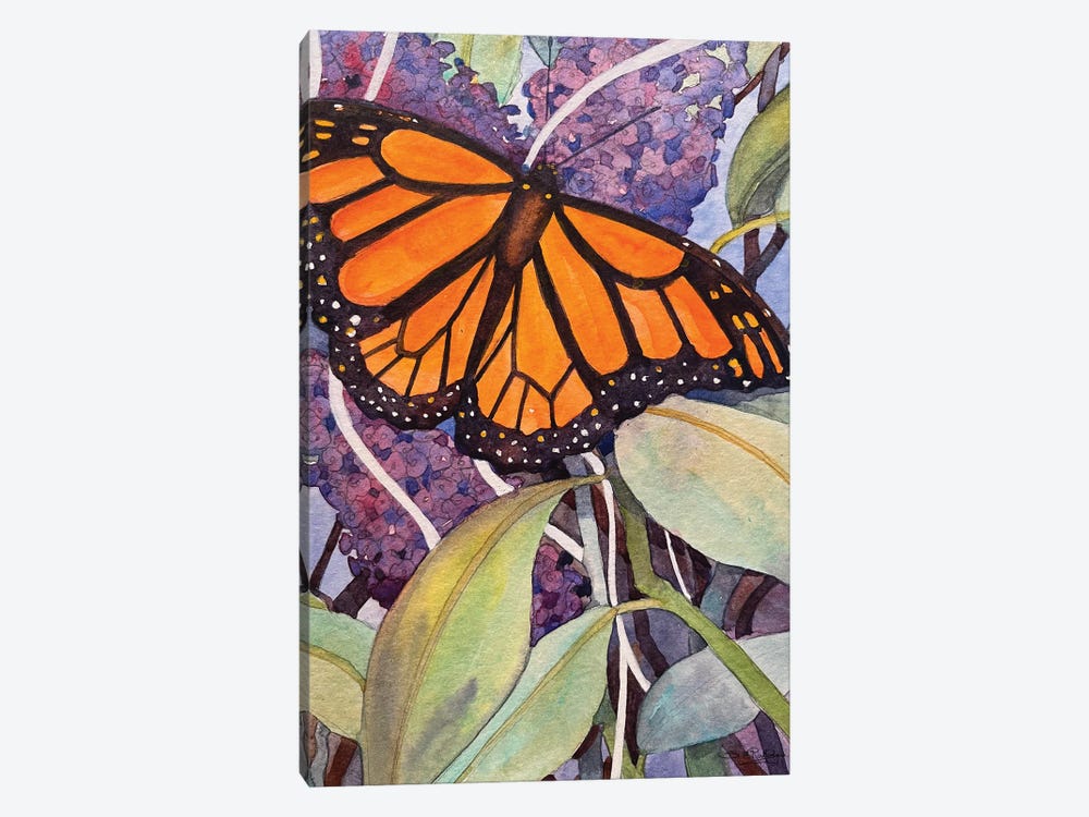 Butterfly Bush by Susan E. Routledge 1-piece Canvas Art