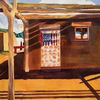 For Past Sins by Susan E. Routledge framed wall art