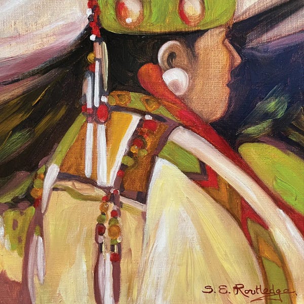 Indigenous & Native American Culture: Waiting by Susan E. Routledge