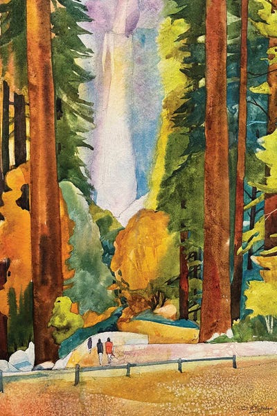 Yosemite National Park: Yosemite Falls by Susan E. Routledge